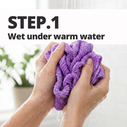 Japanese Exfoliating Body Towel – Extra Long 47" 3D Weave | Miyama Textile