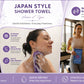 Japanese Exfoliating Body Towel – Extra Long 47" 3D Weave | Miyama Textile