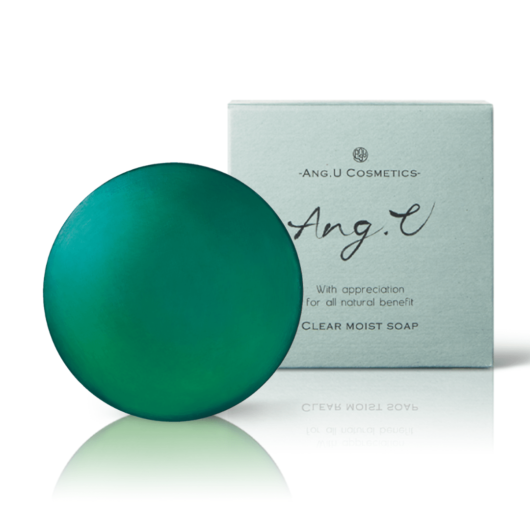 Clear Moist Soap from AKJAPAN Shop, gentle health and beauty facial cleanser with a smooth, transparent formula and soft lather.